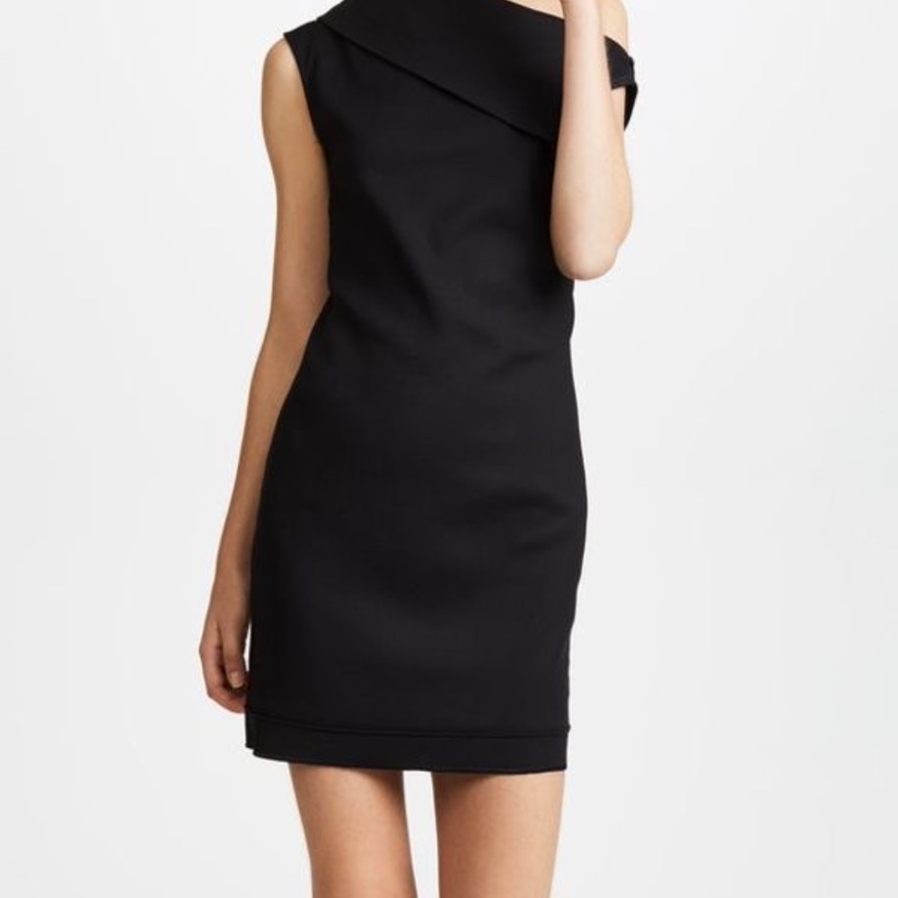 Helmut Lang Assymetric Mini dress - Picture 4 of 6